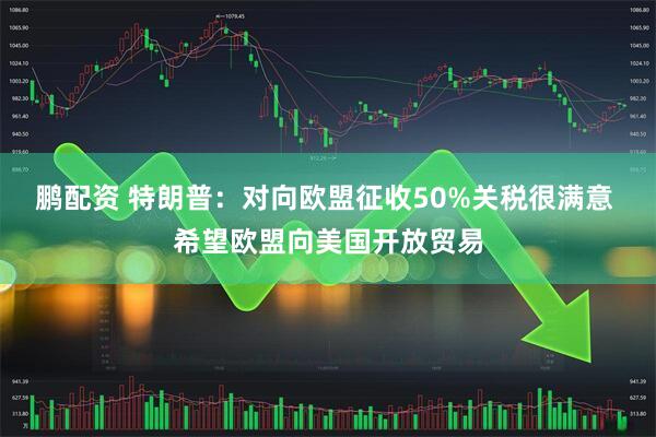 鹏配资 特朗普：对向欧盟征收50%关税很满意 希望欧盟向美国开放贸易