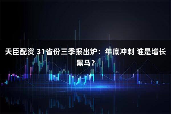 天臣配资 31省份三季报出炉：年底冲刺 谁是增长黑马？